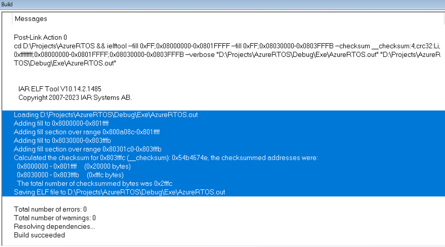 china-learn-computing-checksum-for-multiple-address-ranges-in-iar-embedded-workbench-11