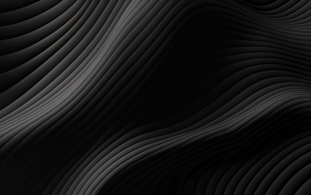 Black and gray waves